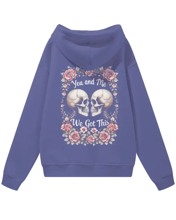 Bluza oversize z kapturem <br>You and Me We Got This