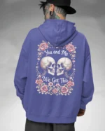 Bluza oversize z kapturem <br>You and Me We Got This