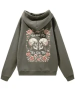 Bluza oversize z kapturem <br>You and Me We Got This