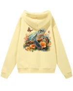 Bluza oversize z kapturem <br>Żółw natura i harmonia