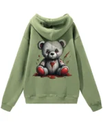 Bluza oversize z kapturem <br>Mroczny miś