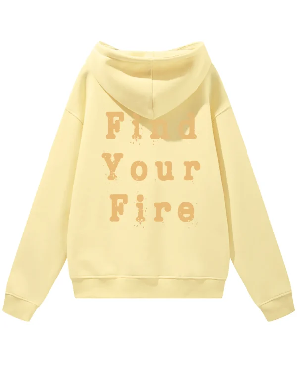 Bluza oversize z kapturem <br>Find Your Fire