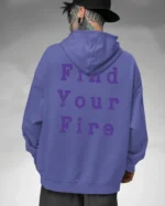 Bluza oversize z kapturem <br>Find Your Fire