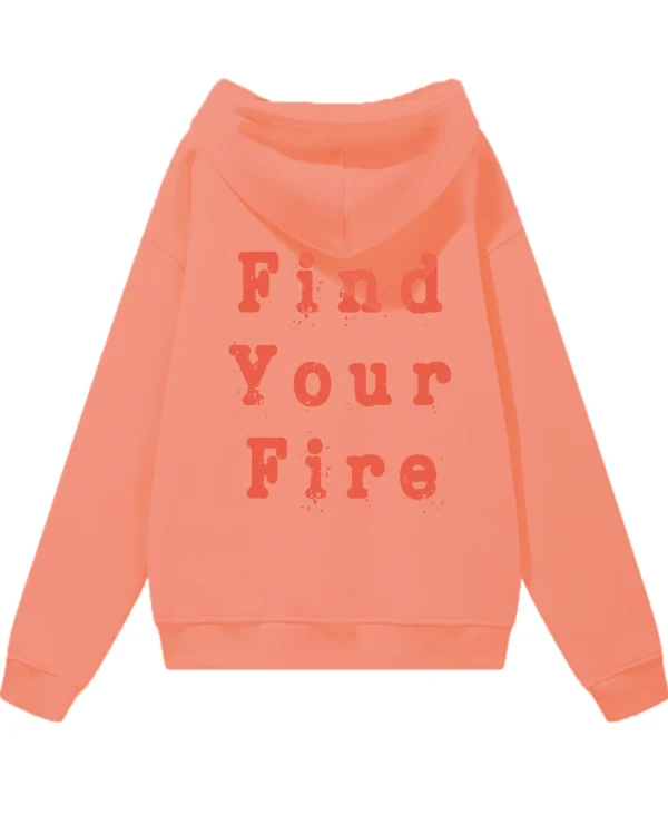 Bluza oversize z kapturem <br>Find Your Fire