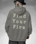 Bluza oversize z kapturem <br>Find Your Fire