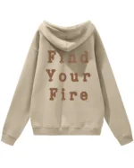 Bluza oversize z kapturem Find Your Fire – energia i motywacja na co dzień
