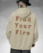 Bluza oversize z kapturem <br>Find Your Fire