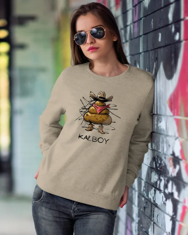Bluza bez kaptura <br>KAŁBOY - Cowboy z humorem