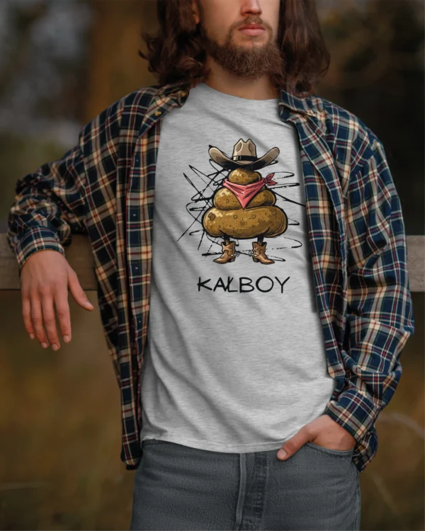 Śmieszna koszulka <br>KAŁBOY – Cowboy z humorem