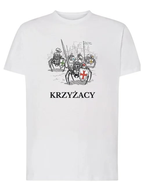 Koszulka Krzyżacy Pająki w zbrojach krzyżackich