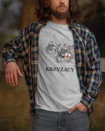 Koszulka Krzyżacy <br>Pająki w zbrojach krzyżackich