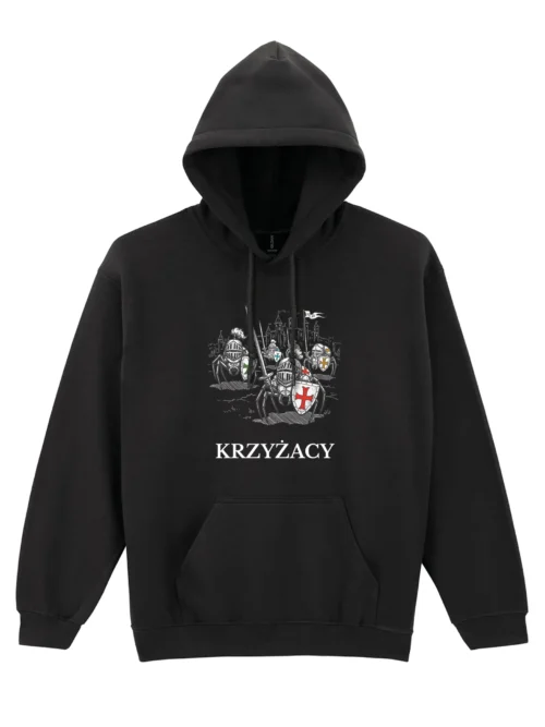 Bluza z kapturem Krzyżacy historyczny humor