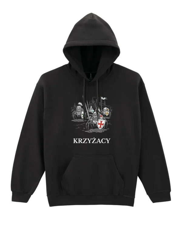Bluza z kapturem Krzyżacy historyczny humor