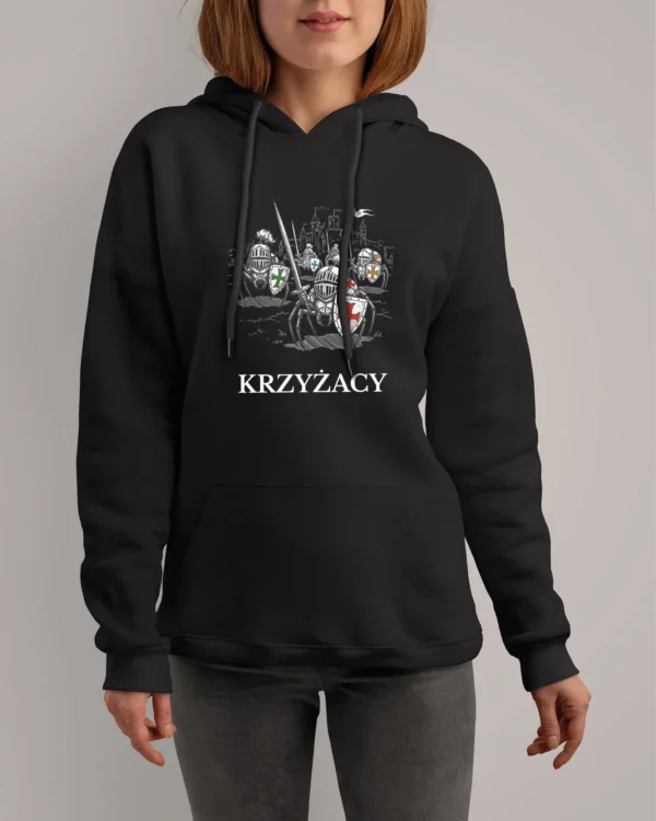 Bluza z kapturem <br>Krzyżacy historyczny humor