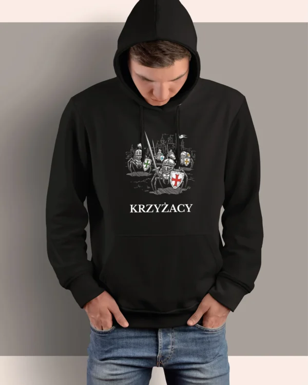 Bluza z kapturem <br>Krzyżacy historyczny humor