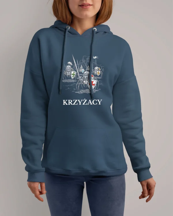 Bluza z kapturem <br>Krzyżacy historyczny humor