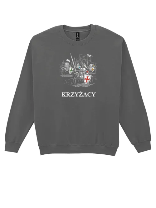 Bluza bez kaptura Krzyżacy historyczny humor