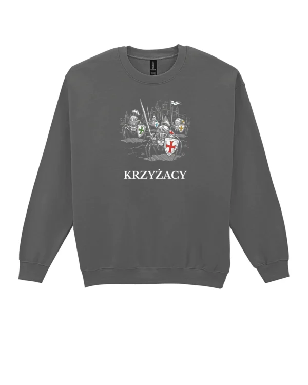 Bluza bez kaptura Krzyżacy historyczny humor
