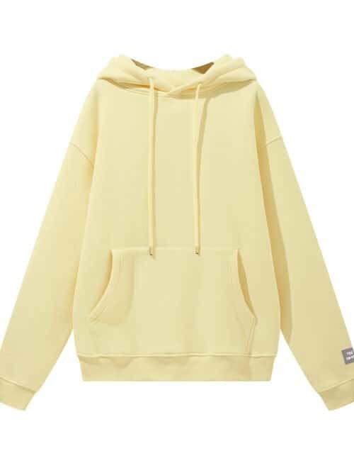 Bluza oversize z kapturem Kangurka