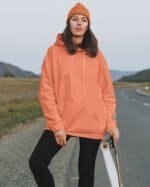 Bluza oversize z kapturem Kangurka Cozy