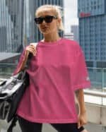 Koszulka Oversize z efektem sprania T-Shirt Unisex