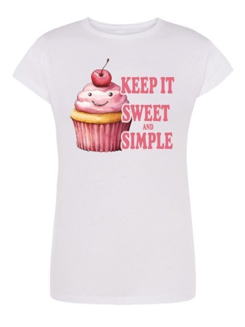 Damska koszulka Keep It Sweet and Simple