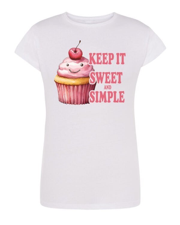 Damska koszulka Keep It Sweet and Simple