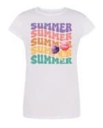 Damska koszulka Summer Lato Wakacje Lody
