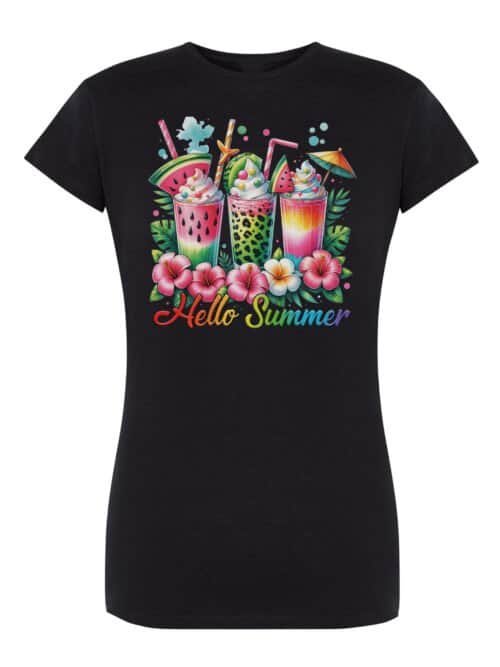 Damska koszulka Hello Summer Witaj Lato