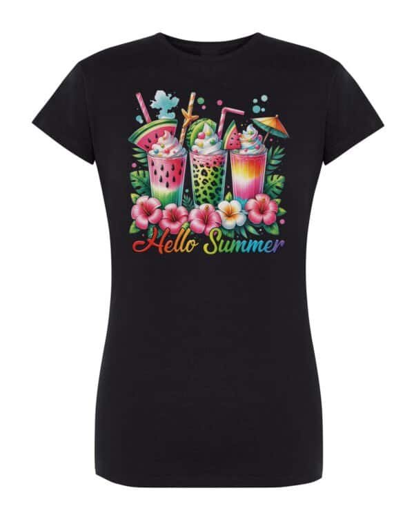 Damska koszulka Hello Summer Witaj Lato