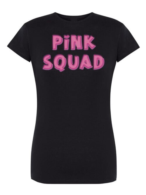 Damska koszulka Pink Squad Różowa Moc
