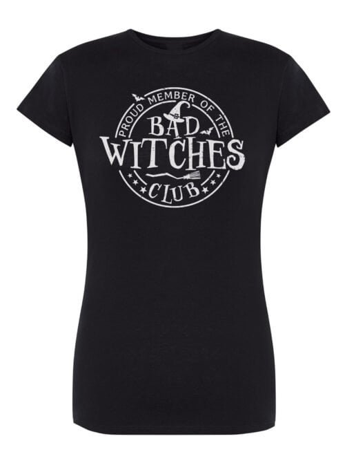 Damska koszulka Bad Witches Club Klub Czarownic