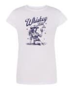 TL0583WH Tshirt Female STD Damska koszulka Whiskey Kills the Boredom Zabija Nudę Śmieszna