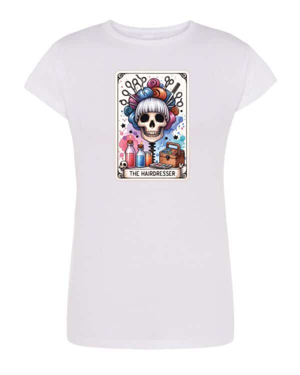 TL0812 Tshirt Female STD Damska koszulka dla Fryzjerki the Hairdresser styl Tarot