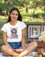 Damska koszulka dla Fryzjerki the Hairdresser styl Tarot