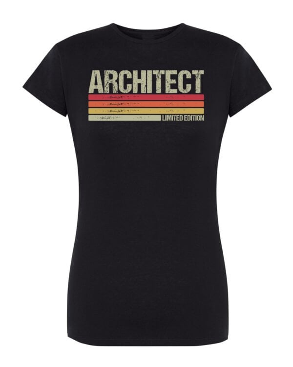 TL0820 Tshirt Female STD3 Damska koszulka dla Architekta ARCHITECT Limited Edition