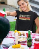 TL0820 Tshirt Female STD4 Damska koszulka dla Architekta ARCHITECT Limited Edition