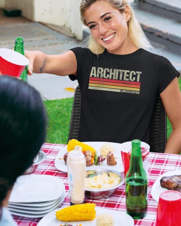 TL0820 Tshirt Female STD4 Damska koszulka dla Architekta ARCHITECT Limited Edition