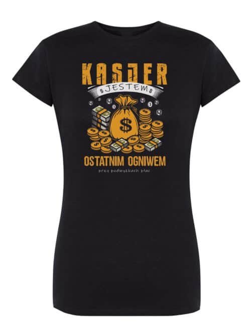 Damska koszulka Kasjer Ostatnie Ogniwo Zabawna
