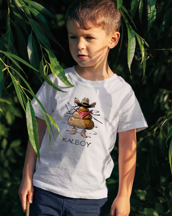 Śmieszna Koszulka Dziecięca KAŁBOY