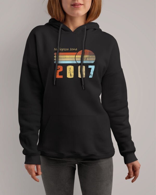 Bluza z kapturem dla Żony <br>Personalizowana Rocznica Ślub