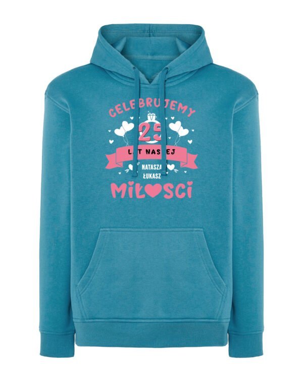 Bluza z kapturem dla Żony <br>Personalizowana Rocznica Ślub Miłość