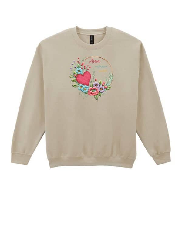 Bluza bez kaptura dla Siostry <br>Personalizowana Najlepsza
