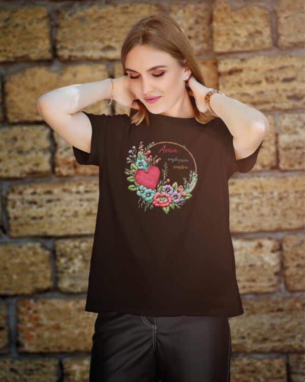 TL1212 Tshirt Hoodie Sweater SIM8 Koszulka dla Siostry Personalizowana Najlepsza