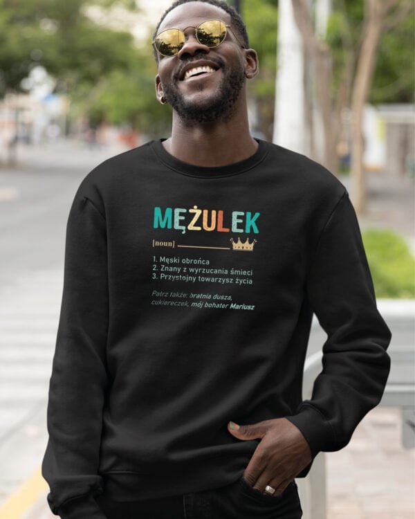 TL1215 Tshirt Hoodie Sweater SIM21 Bluza bez kaptura dla Męża <br>Personalizowana Śmieszna