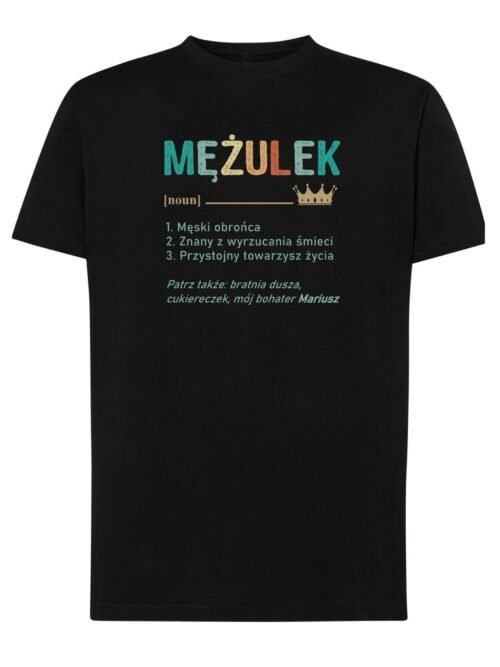 Koszulka dla Męża Personalizowana Śmieszna