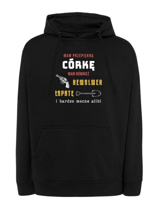 Bluza z kapturem Śmieszna dla Ojca Córki