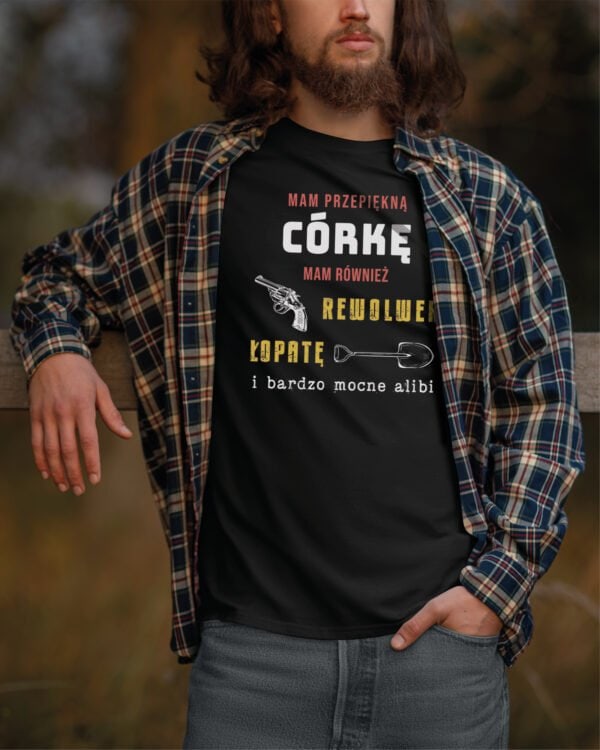 TL1217 Tshirt Hoodie Sweater SIM9 Koszulka Śmieszna dla Ojca Córki