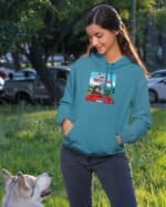 TL1219 Tshirt Hoodie Sweater SIM17 Bluza z kapturem <br>Śmieszna Jadę w Bieszczady Wyjazd