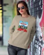 TL1219 Tshirt Hoodie Sweater SIM29 Bluza bez kaptura <br>Śmieszna Jadę w Bieszczady Wyjazd